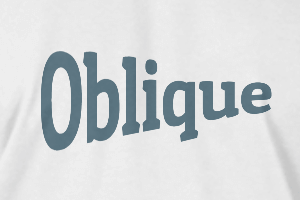 oblique